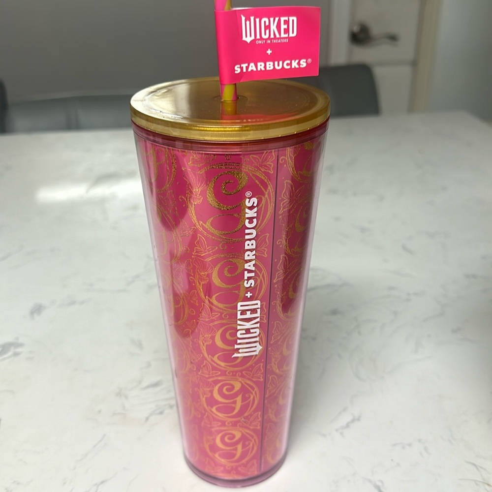 glinda wicked starbucks cup